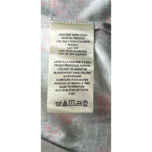 Free People Made Me Smile Strapless Floral Dress Pleated Skirt Button Back XL - Picture 14 of 14